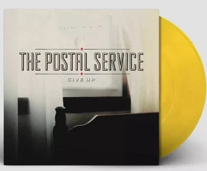 The Postal Service ‎- Give Up YELLOW vinyl LP  Mint/Sealed - Picture 1 of 3