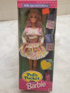Polly Pocket Barbie NRFB 1994 Hills Special Edition #12412 - Picture 1 of 2