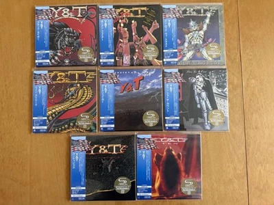 Y& T  8 Japan SHM Mini LP CD‘s (Y and T) rare  - Bild 1 von 4