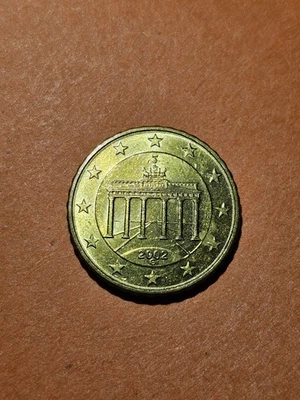 2002-G Germany 10Euro Cent With Errors  - Image 1 of 4