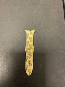 apple watch band 44mm Pineapple Design Silicone - Zdjęcie 1 z 2