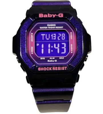 CASIO BABY-G 3000 Women's Metallic Purple BG-5600SA Digital Sport Watch NEW  - Image 1 of 4