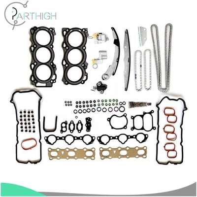 Head Gasket Set & Timing Chain Kit For 2009 2010 2011 2012 Suzuki Equator 4.0L - Изображение 1 из 4