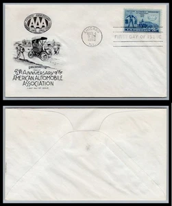 US FDC # 1007 3c AAA SteelCraft S.Cancel 1952, 0a1762 - Picture 1 of 1
