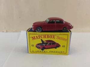 Matchbox Lesney No. 65 BPW Jaguar Sedan w/Box - Picture 1 of 13
