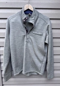 Ibex %100 Wool Half Button Up Men’s Large Front Pocket USA MADE ** READ** - Picture 1 of 7