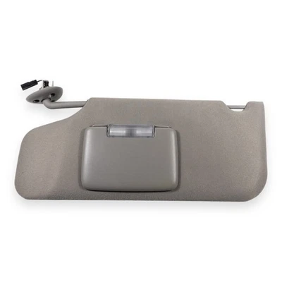 2004-2007 Ford Taurus Driver Left Side Sun Visor Beige Cloth Lighted - Image 1 of 4