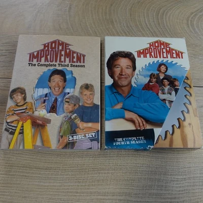 Home Improvement DVD Box Set Lot Seasons  3, 4 - Imagem 1 de 4