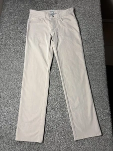 Peter Millar Pants Mens 31x32 Beige ME0EB66FB Stretch 5 Pocket Performance Crown - Picture 1 of 15