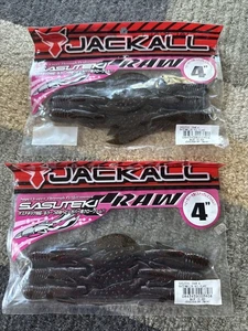 Jackall sasuteki craw 4” Watermelon Red Flake 2 Bags - Picture 1 of 7