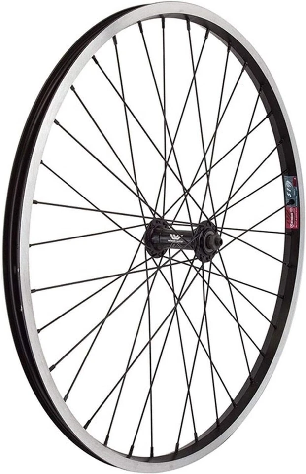 Wheel Master Front Bicycle Wheel 24 x 1.75 36H, Alloy, Quick Release, Black - Image 1 of 1