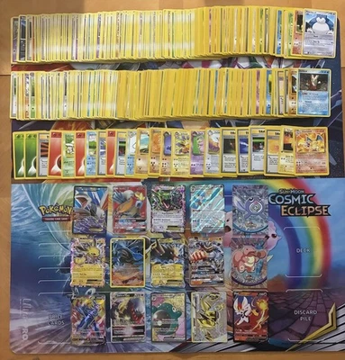 Vintage Pokemon Card Lot Holo Etc MP-Damaged Charizard Tyranitar Rayquaza 705+ - Image 1 of 4