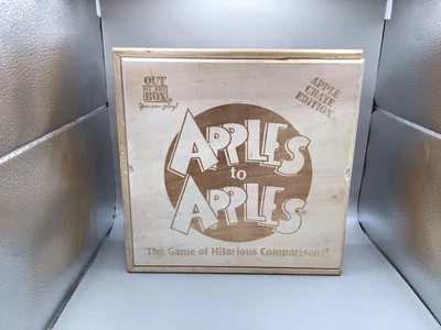 Apples to Apples: Apple Crate Edition - Party Card Game w/ Wooden Box (Complete) - Image 1 of 4