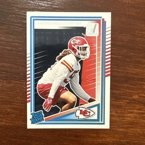 2025 Panini Donruss Rated Rookie #353 Ashton Gillotte Rookie Chiefs - Bild 1 von 2