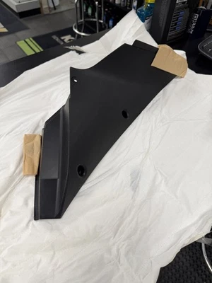 Kawasaki OEM Left Side Cowl Panel ZX-14R 55028-0383 Black Plastic New - Image 1 of 4