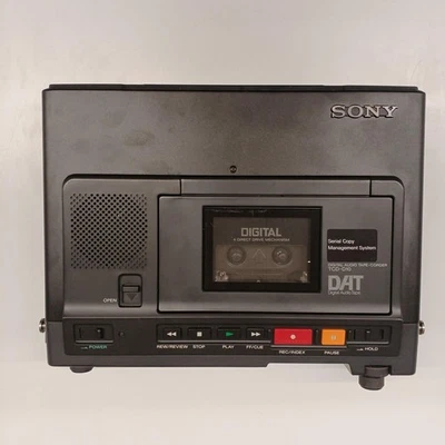 SONY TCD-D10 Digital Audio Tape Recorder Audio Rare 1988 Used From Japan - Image 1 of 4
