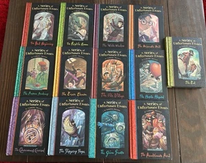 A Series of Unfortunate Events by Lemony Snicket Complete Book Set 1-13 - Imagen 1 de 17