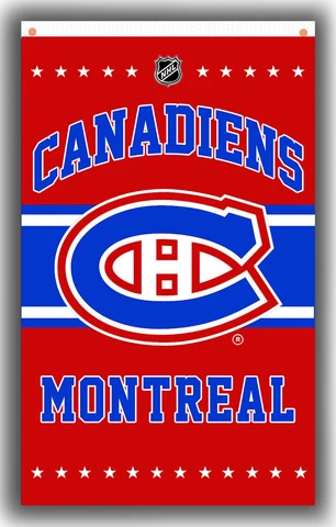 Montreal Canadiens Hockey Team Flag 90x150cm 3x5ft Fans Souvenirs Best Banner Cover