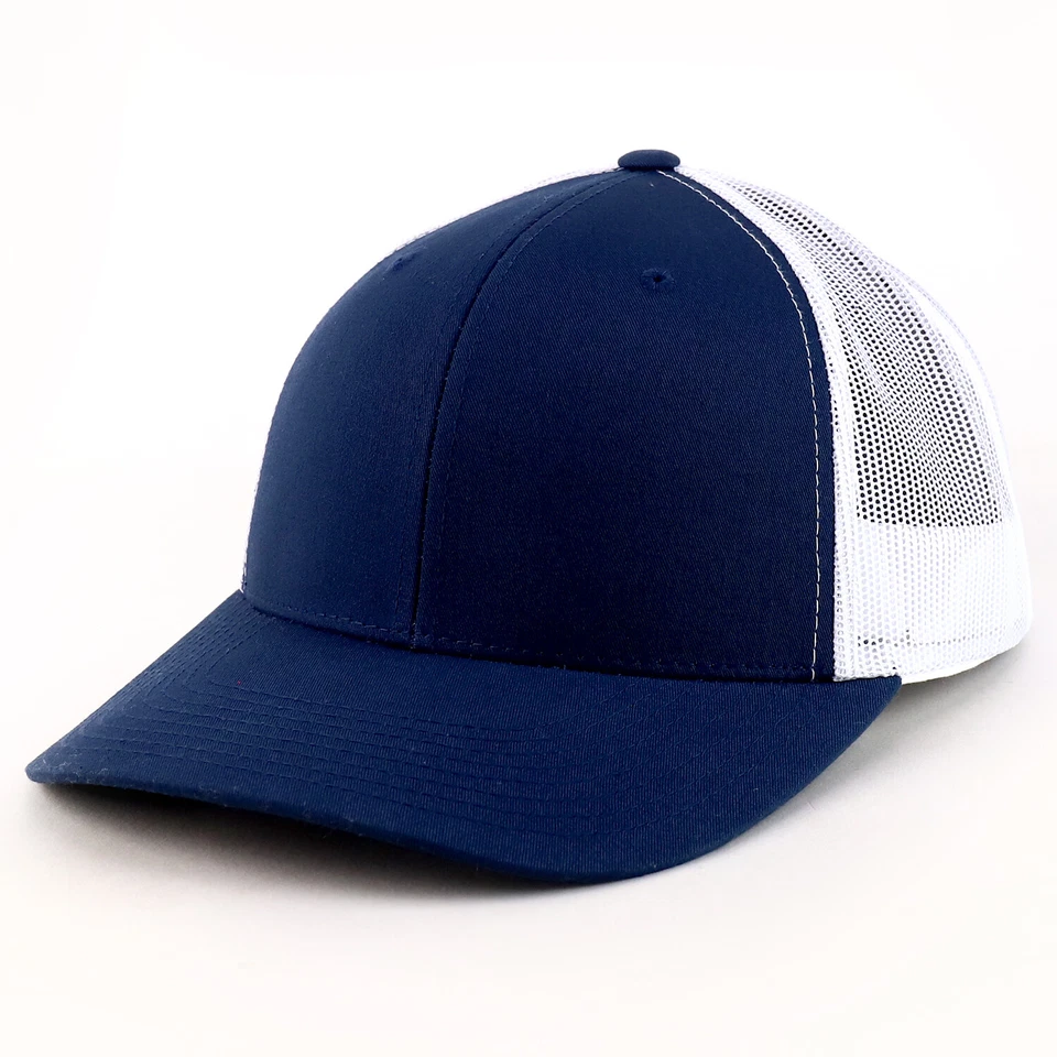 Gorra de camionero retro Flexfit XXL estructurada en blanco 6 paneles - ENVÍO GRATUITO Foto 1 de 1