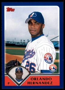 2003 Topps Traded & Rookies #T37 Orlando Hernandez - Picture 1 of 2