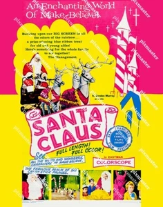 SANTA CLAUS 1969 R 11X14 CHRISTMAS HOLIDAY K.GORDON MURRAY POSTER LOBBY CARD #8 - Picture 1 of 1