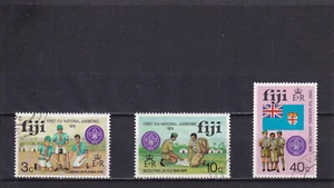 Primera estampilla nacional de Fiji 1974 Jamboree SG 499/501. Usado - Imagen 1 de 1