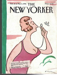 1996 New Yorker February 26, March 4 - Eustace was sick this month - Blechman - Picture 1 of 1