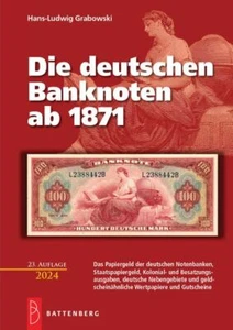 Die deutschen Banknoten ab 1871, 23. Aufl. 2023/2024 - Bild 1 von 1