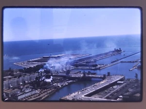 Vtg 1963 35mm Slide - Chicago S-Curve, Buildings, Industrial - Kodachrome - Picture 1 of 1
