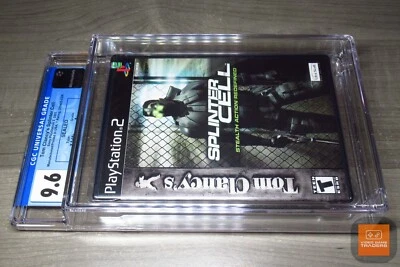 CGC 9.6 A++ - Tom Clancy's Splinter Cell 1ST PRINT PlayStation 2, PS2 2003 NEW! - Image 1 of 4