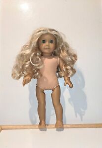 American Girl Caroline Doll, Long Wavy Blond Hair, TLC