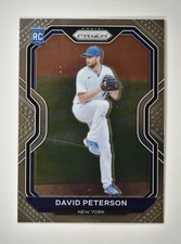 2021 Prizm Base Tier I #62 David Peterson - New York Mets RC