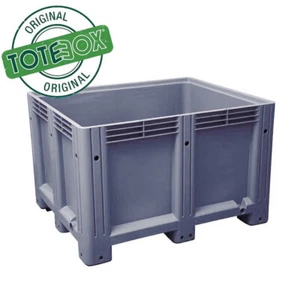 EXTRA LARGE Solid PALLETBOX, with four feet (1200L X 1000W X 760H MM) 543L  - Picture 1 of 2