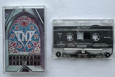 TNT Intuition Cassette Tape ORIG 1989 Mercury 836 777-4 HARD ROCK Tested EXC - Image 1 of 3