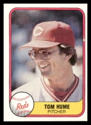 1981 Fleer #211 Tom Hume Cincinnati Reds Baseball card - Image 1 of 2