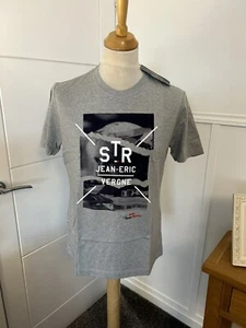 Red Bull Scuderia Toro Rosso Grey Jean Eric Vergne T-Shirt M F1 Formula One NEW - Picture 1 of 6