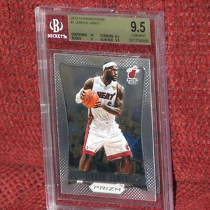 2012-13 Panini Prizm LeBron James Card BGS 9.5. - Picture 1 of 2