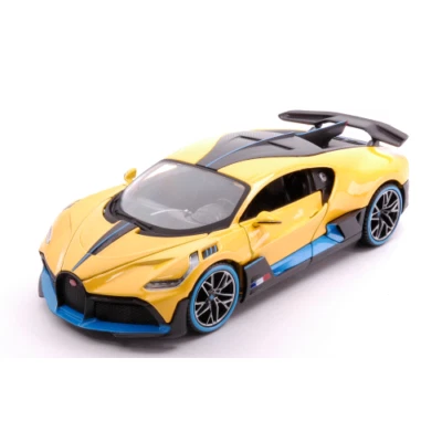 MAISTO 1:24 AUTO DIE CAST BUGATTI DIVO GIALLO SPECIAL EDITION ART 31526 - Immagine 1 di 3