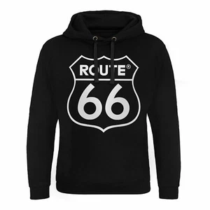 Offiziell Lizenziert Route 66 Logo Epic Kapuze S-XXL Größen - Bild 1 von 1