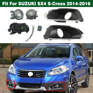 Kit de cables de bisel de cubierta de lámpara antiniebla para parachoques delantero para Suzuki SX4 S-Cross 2014-16 - Imagen 1 de 9