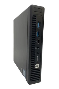 HP Mini Desktop Computer i5 up to 16GB RAM 512GB SSD Wifi Windows 10 Pro PC - Picture 1 of 6