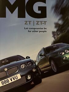 Brochure voiture - 2002 MG ZT - UK