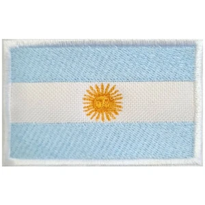 Parche Bordado Bandera Argentina Militar Armada Ejército Malvinas Guerra con el Sol - Imagen 1 de 1