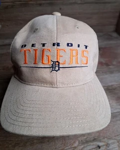Detroit tigers Baseball Hat adult tan ball cap - Picture 1 of 9