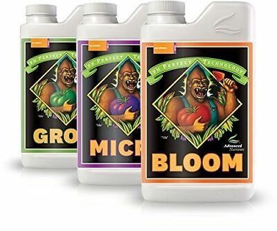 Advanced Nutrients Grow Micro Bloom PH Perfect Bundle Set Combo Base 500 Ml • 28.99$