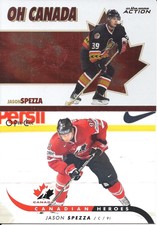 Jason Spezza 2003-04 In The Game Action O Canada 2009-10 OPC Canadian Heroes (2)