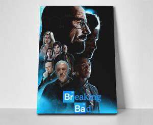 Breaking Bad Cast Poster or Canvas