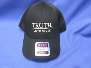 Nuevo Vivek Ramaswamy Truth Vote Vivek Sombrero Otto Gorra Cómodo Raro - Imagen 1 de 5