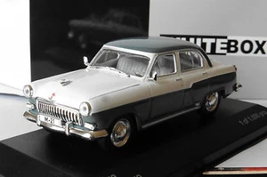 WOLGA M-21 GRIS BLANCO 1959 WHITEBOX WB134 1/43 PAÍS ESTE URSS CCCP RUSIA M21 - Imagen 1 de 1