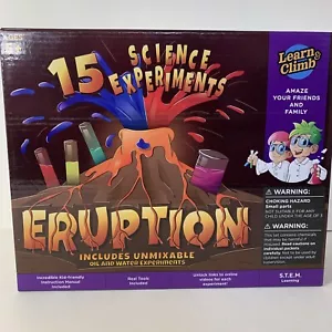 Erupting Volcano Science Kit for Kids 15 Experiments! New - Picture 1 of 6